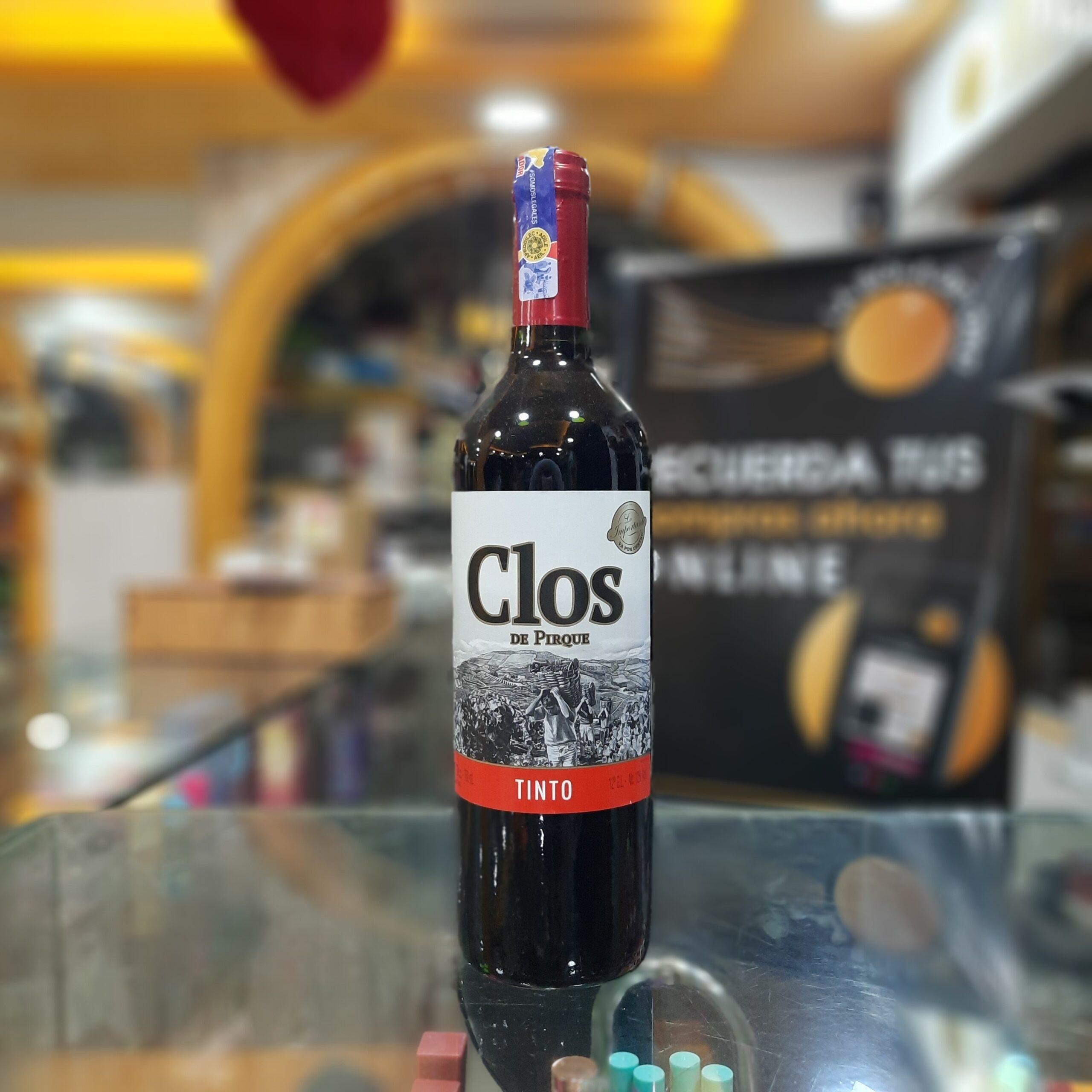 CLOS DE PIQUE TINTO 750ML LA BOLA DE ORO QUITO