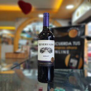 CONCHA Y TORO RESERVADO MERLOT VINO CHILENO 750ML