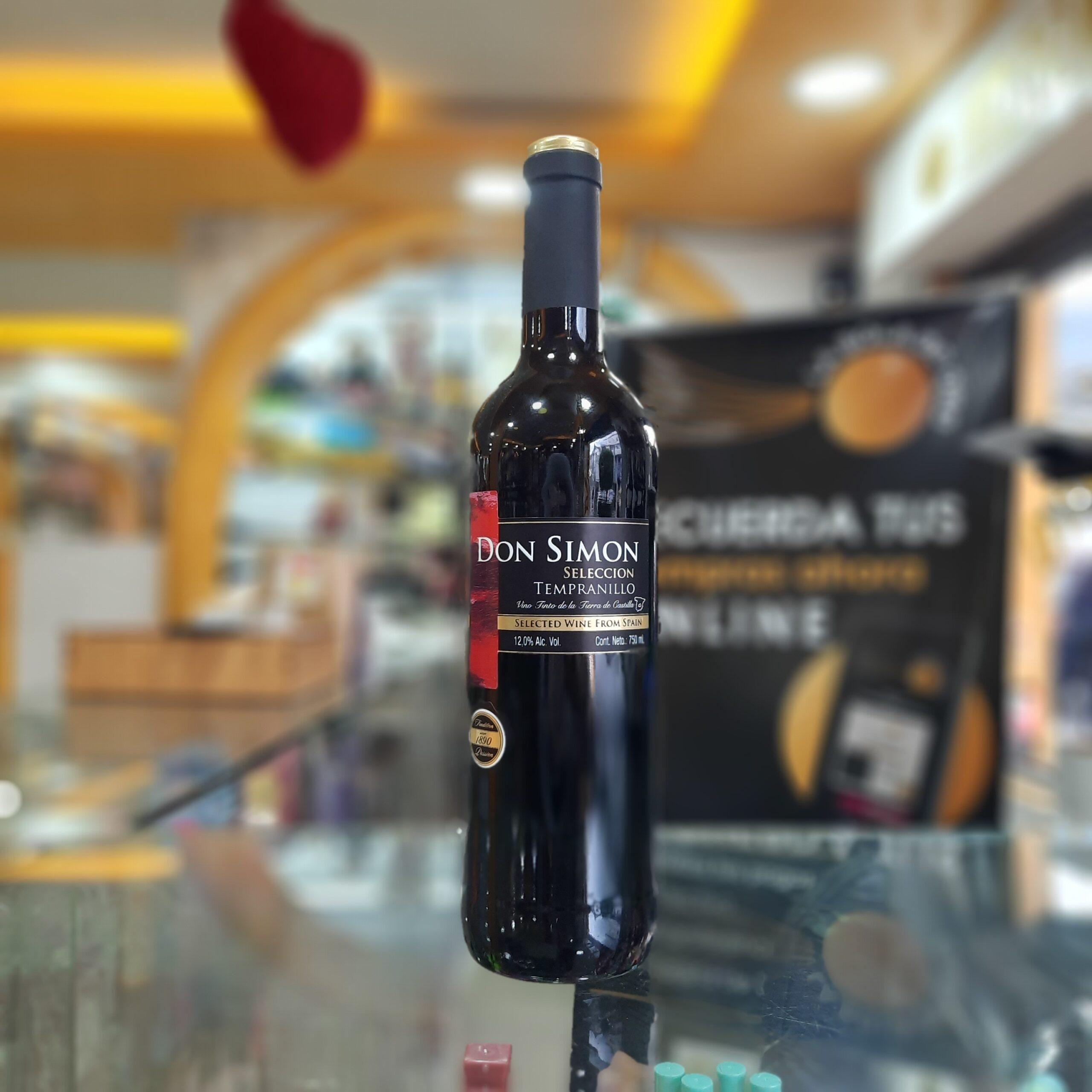 DON SIMON SELECCION TEMPRANILLO VINO TINTO ESPAÑOL 750ML LA BOLA DE ORO QUITO