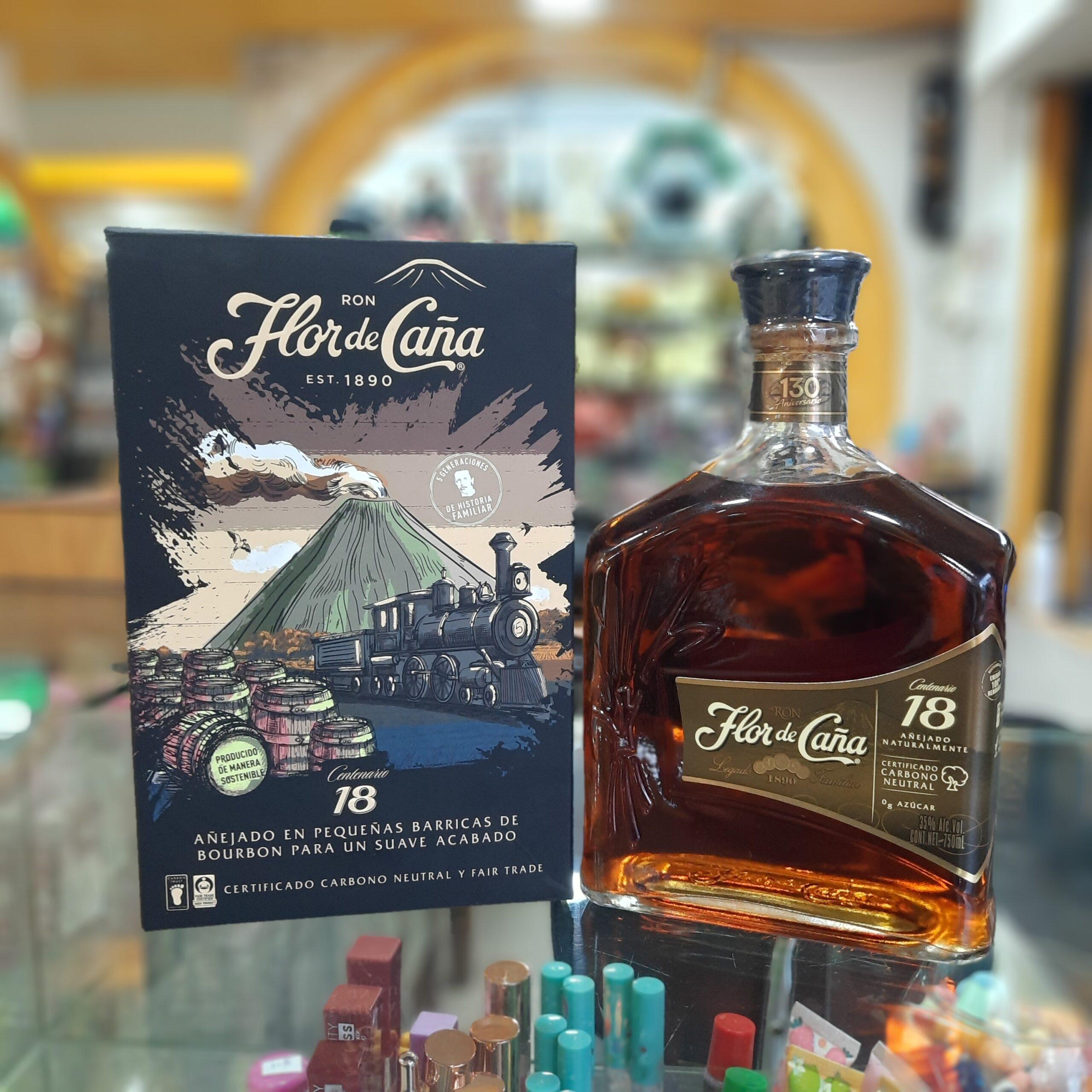 FLOR DE CAÑA RON 18 AÑOS 750ML LA BOLA DE ORO QUITO