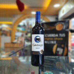 GATO NEGRO MERLOT VINO CHILENO 750ML