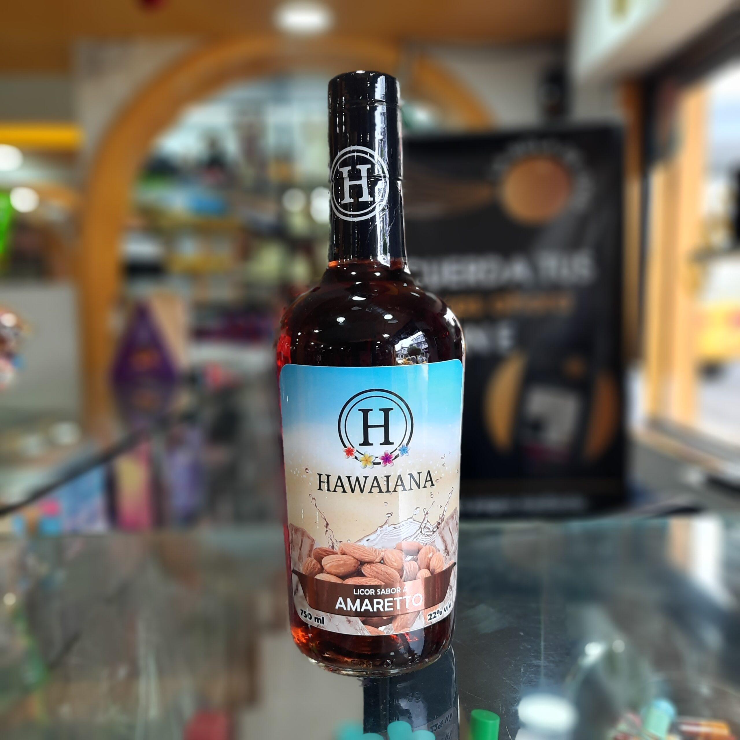 HAWAIANA AMARETTO 750ML LA BOLA DE ORO QUITO