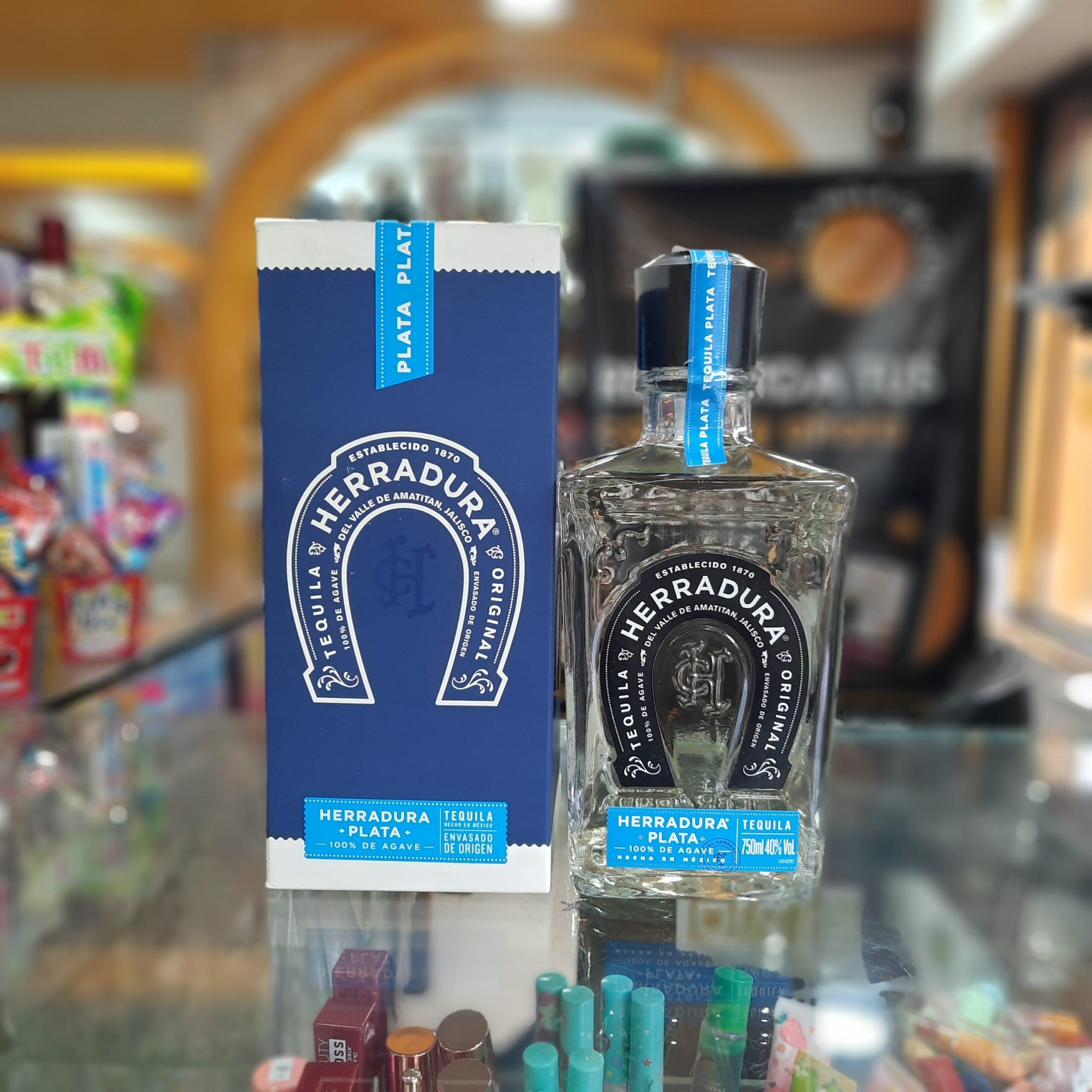 HERRADURA TEQUILA SILVER 750ML LA BOLA DE ORO QUITO