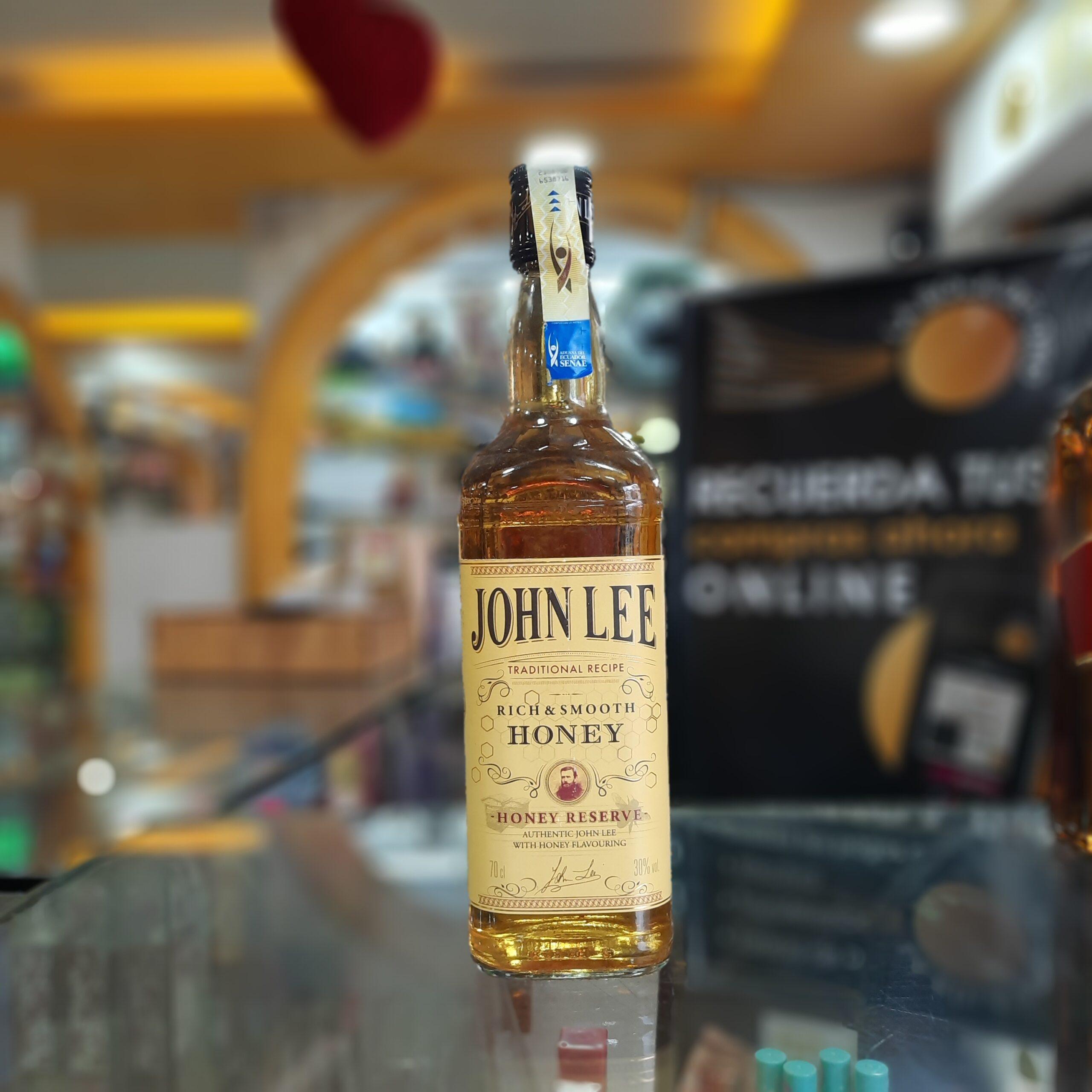 JOHN LEE BOURBON AMERICANO HONEY 700ML LA BOLA DE ORO QUITO