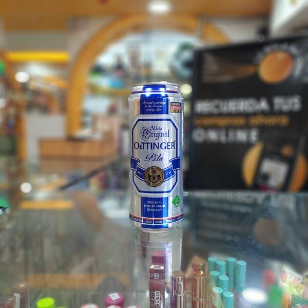 OETTINGER PILS CERVEZA ALEMANA 500 ML LA BOLA DE ORO QUITO