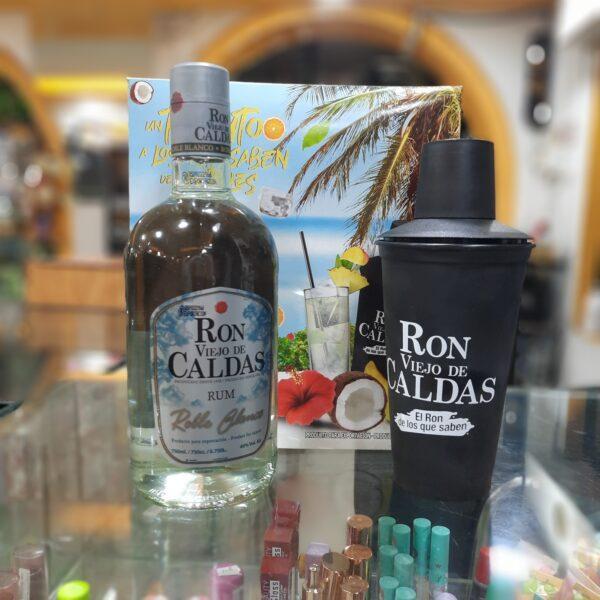 RON VIEJO DE CALDAS BLANCO COLOMBIANO 750ML LA BOLA DE ORO QUITO