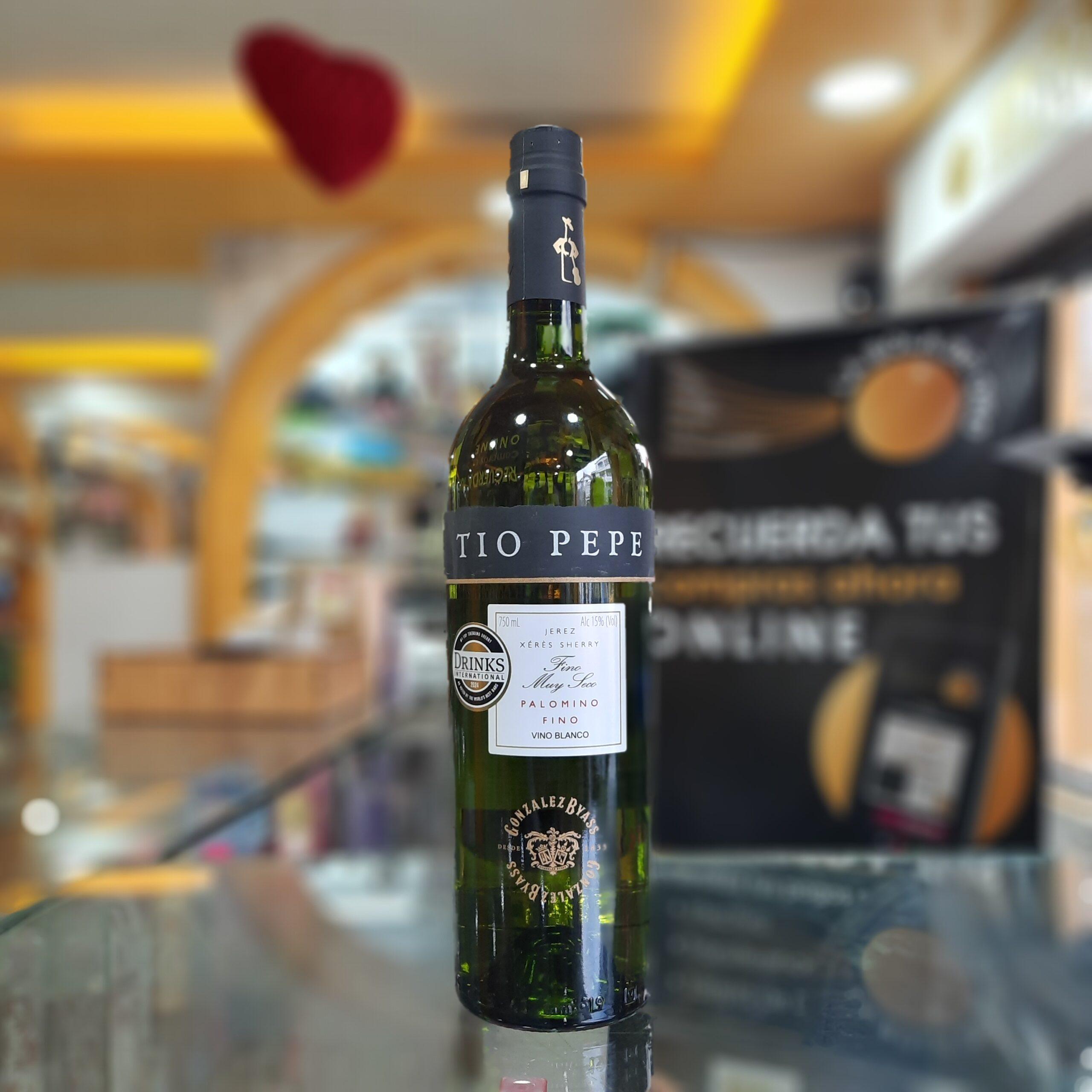 TIO PEPE JEREZ FINO DRY ESPAÑOL 750ML LA BOLA DE ORO QUITO