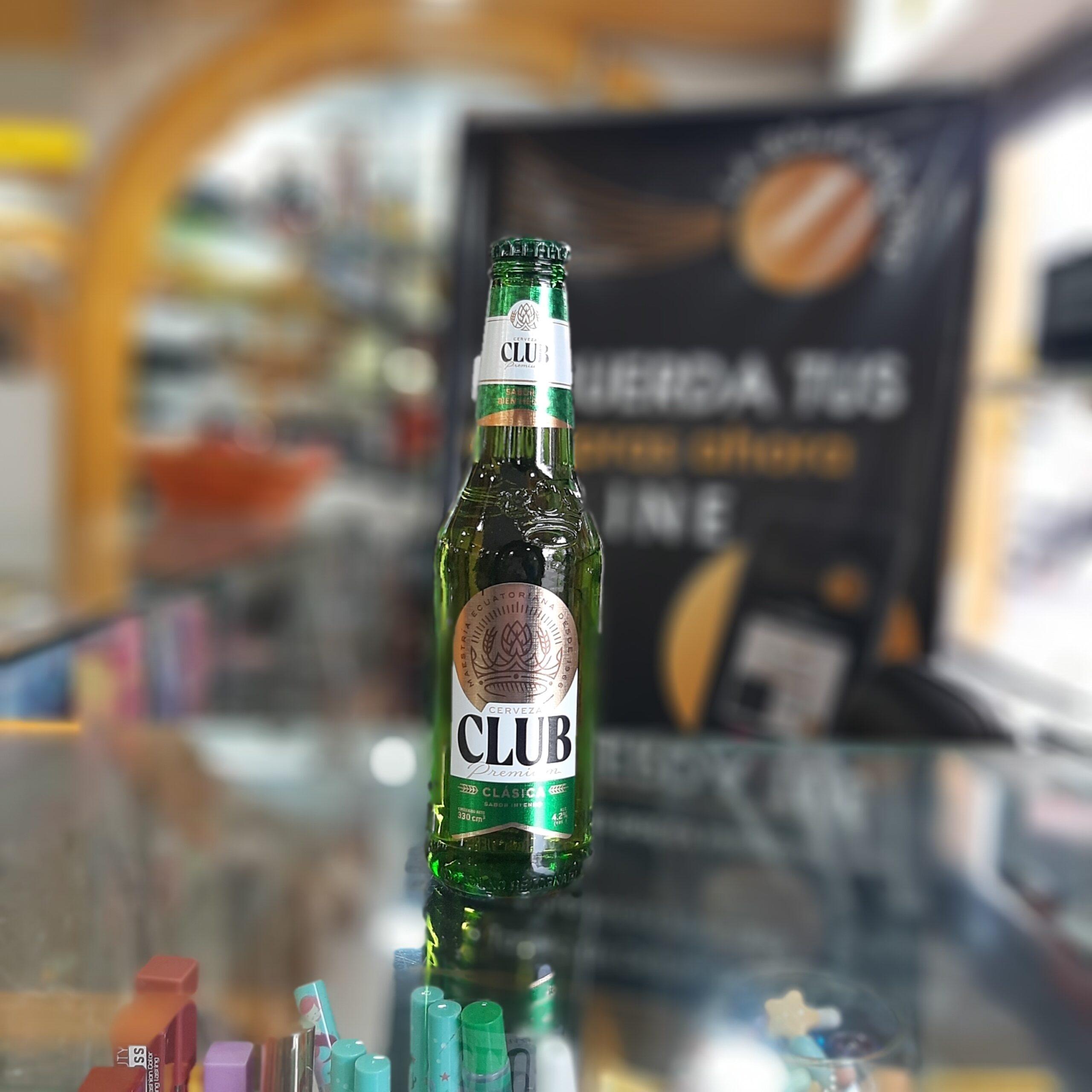 CLUB PREMIUM CLASICA CERVEZA 330ML LA BOLA DE ORO QUITO