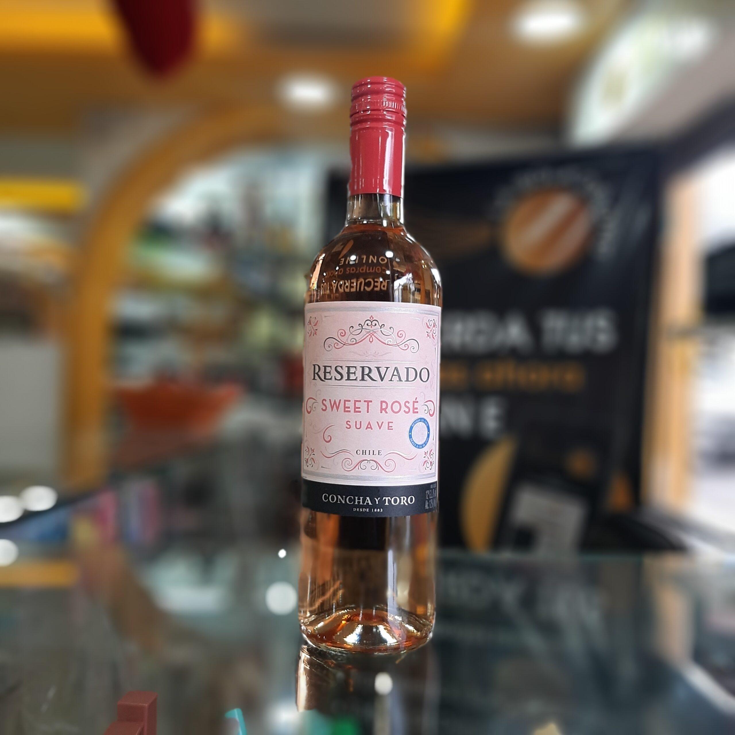CONCHA Y TORO RESERVADO SWEET ROSE SUAVE 750ML LA BOLA DE ORO QUITO
