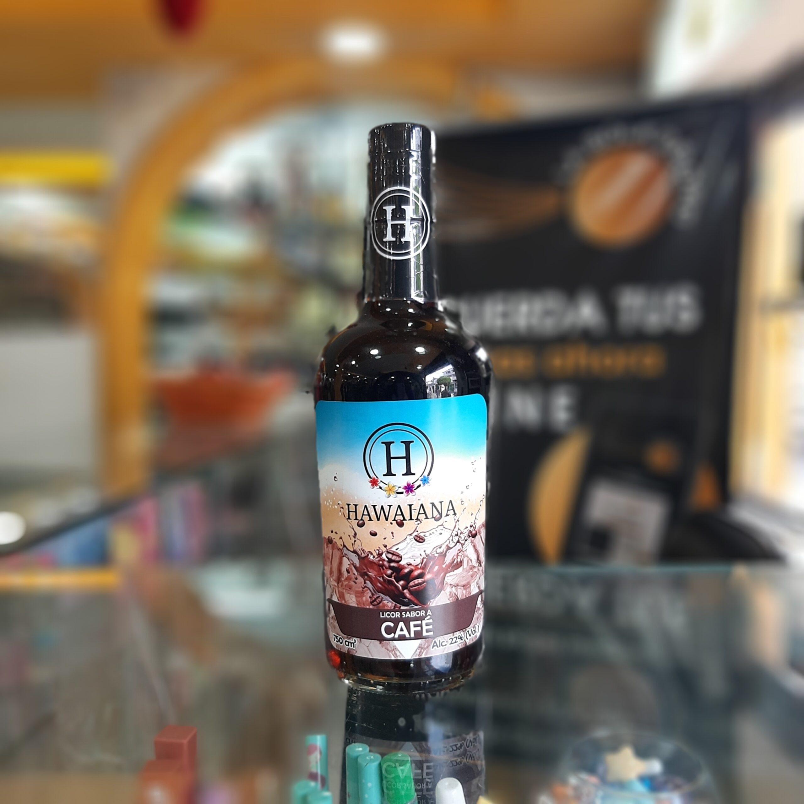 HAWAIANA LICOR DE CAFE 750ML LA BOLA DE ORO QUITO