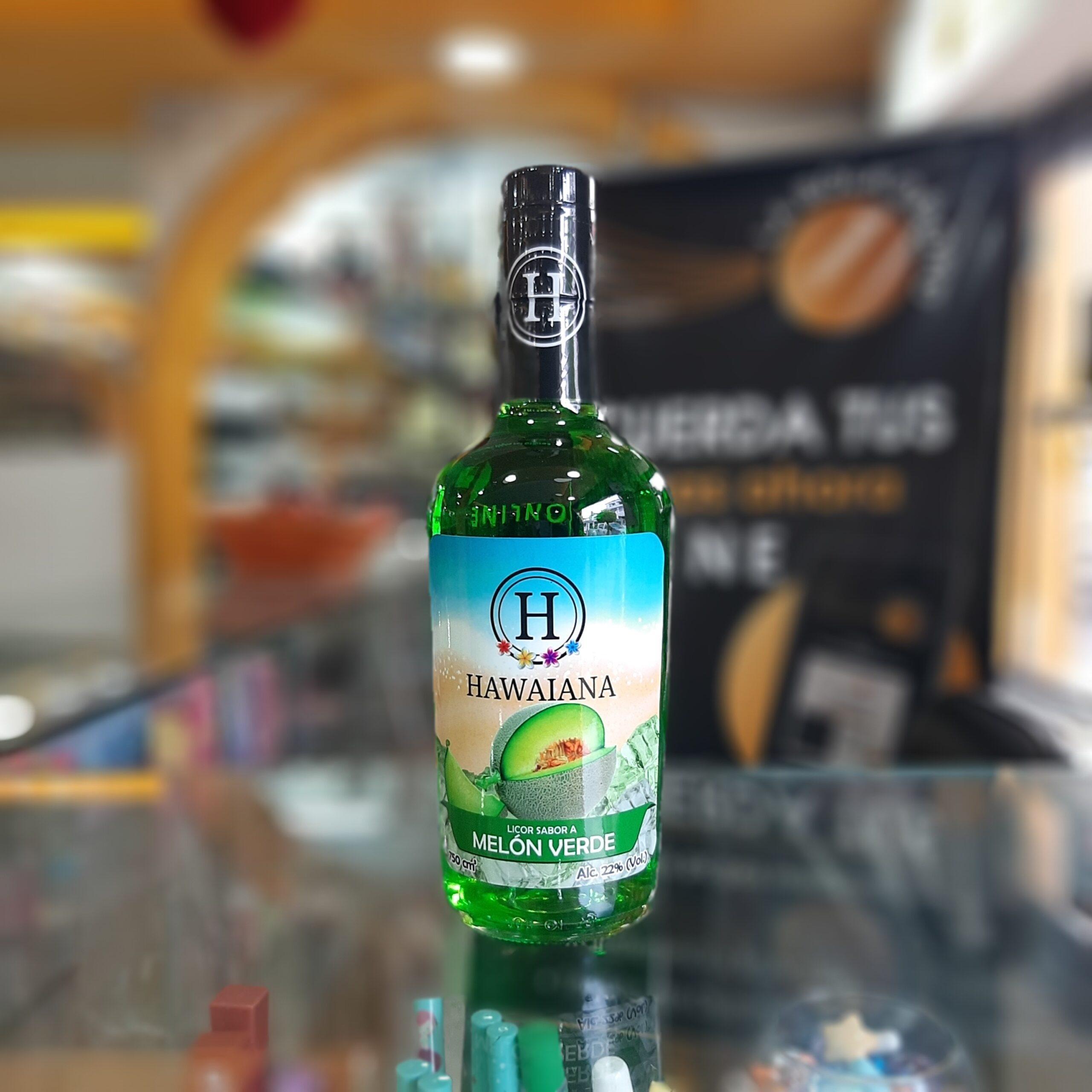HAWAIANA LICOR DE MELON 750ML LA BOLA DE ORO QUITO
